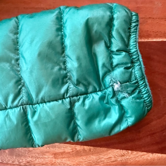 Outdoor Research Teal Hooded Down Ski Jacket - Picture 12 of 13